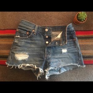 Levi’s denim shorts